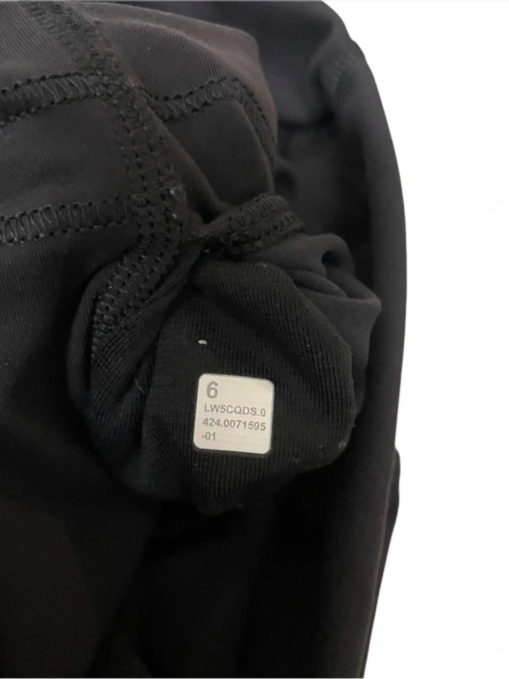 Lululemon wunder train high rise tight 25” black